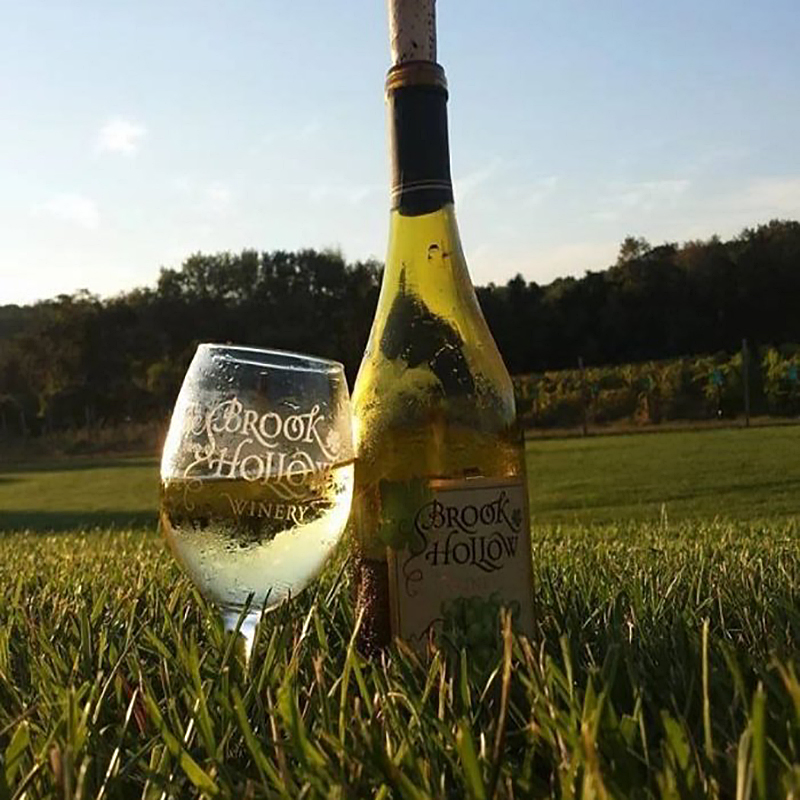 Photo courtesy of Brook Hollow Winery