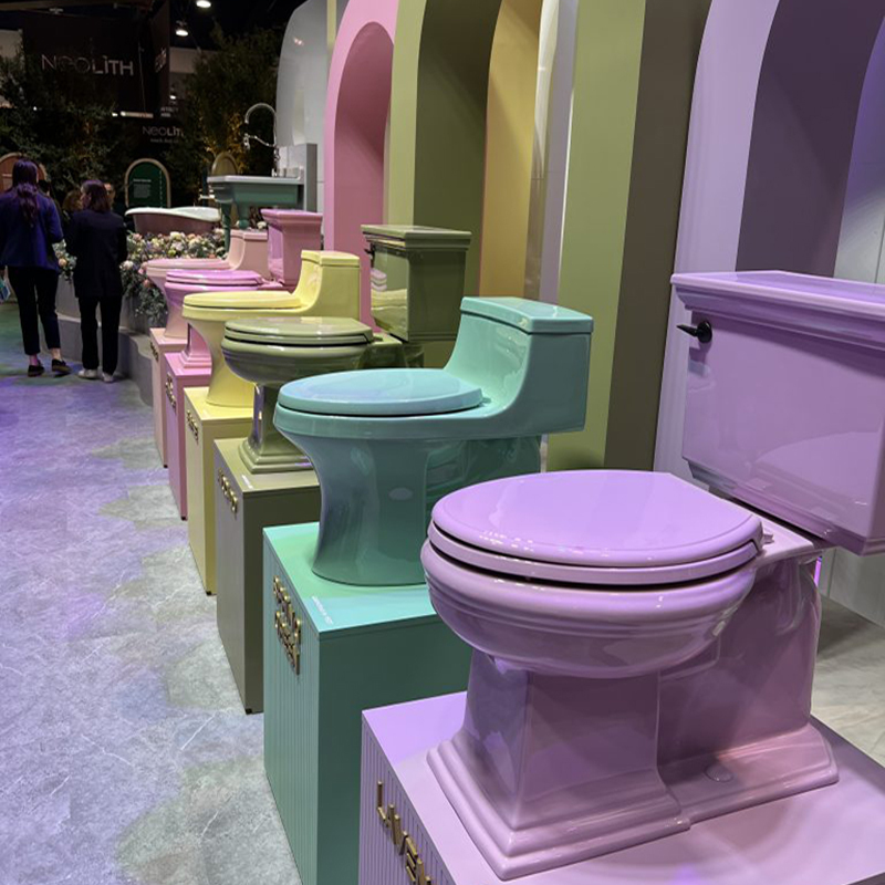 Colorful Kohler toilets