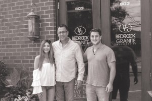 THE FACE OF DISTINCTIVE NATURAL STONE